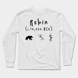 Robin - Ghosts Long Sleeve T-Shirt